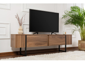 Soporte de TV de madera "Serenity" 180 x 30 x 50 cm - Nogal 2