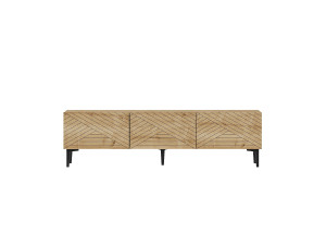 Mueble TV de madera "Felix" 160 x 31,4 x 44,1 cm - Roble zafiro