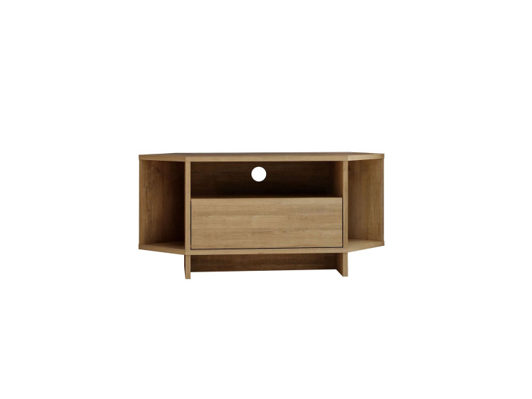 Soporte de TV de madera "Viva" - 95 x 35 x 45 cm - Beige