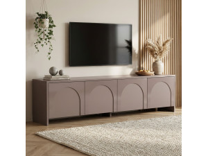 Soporte de TV de madera "Aurelia" - 180 x 32 x 45 cm - Atlas 2