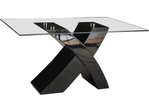 Mesa "Mona" - 150 x 90 x 74 cm - Negro