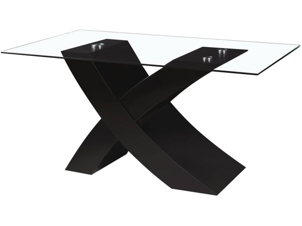 Mesa "Mona" - 150 x 90 x 74 cm - Negro