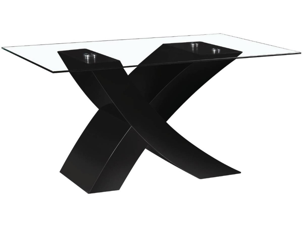 Mesa "Mona" - 150 x 90 x 74 cm - Negro