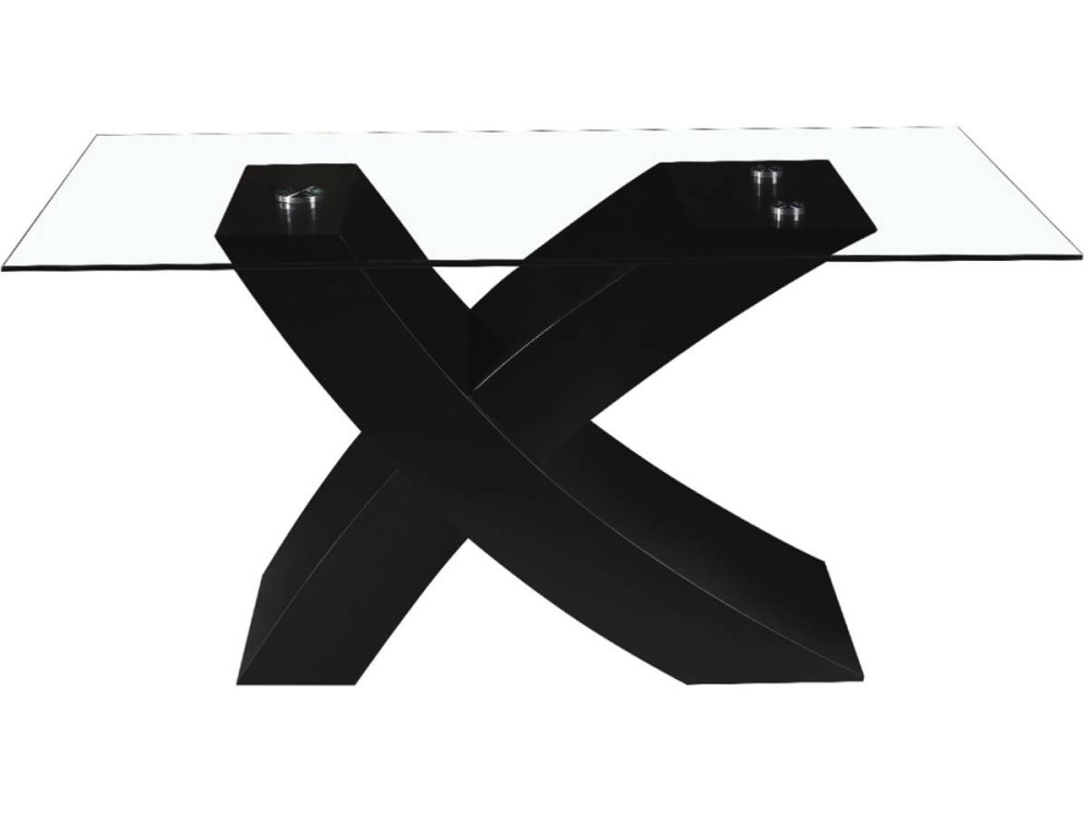 Mesa "Mona" - 150 x 90 x 74 cm - Negro