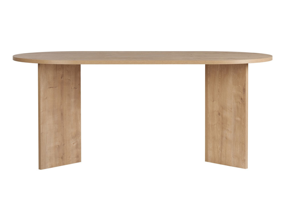 Mesa de comedor de madera "Sablin" 180 x 90 x 75 cm - Roble zafiro