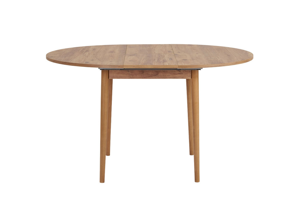 Mesa de comedor de madera extensible "Viona" 100 x 100 x 75 cm - Pino Atlántico
