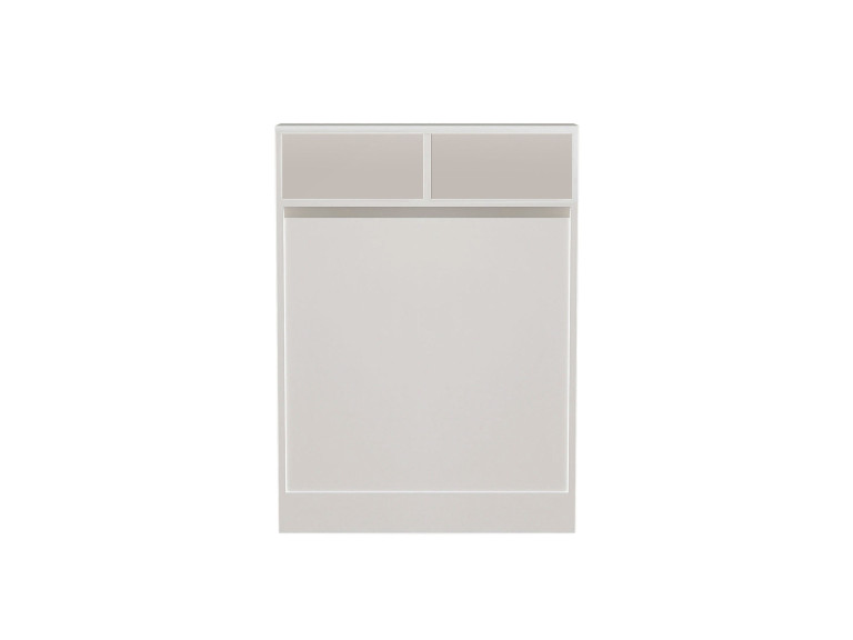 Mesa de comedor plegable de madera "Bracked" - 70 x 15 x 96 cm - Blanco