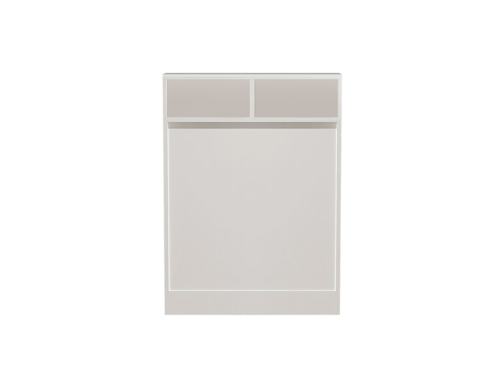 Mesa de comedor plegable de madera "Bracked" - 70 x 15 x 96 cm - Blanco