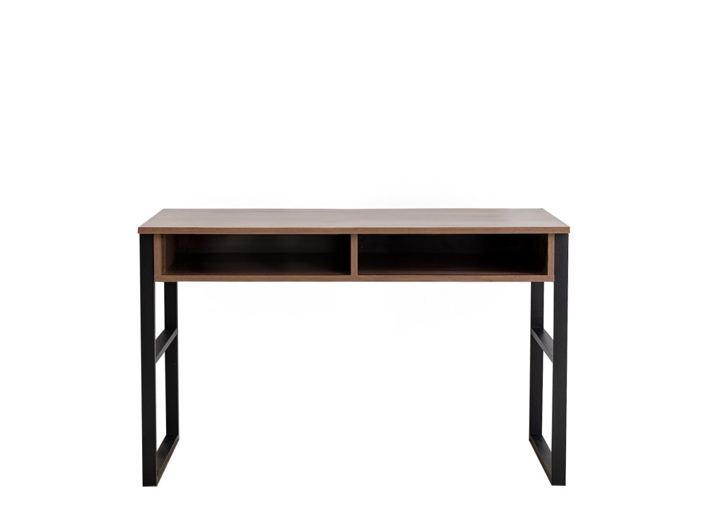 Escritorio de madera "Nove" - 120 x 60 x 75 cm - Nogal