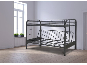 Litera "POLO" - 90 X 190 CM - Negro 2
