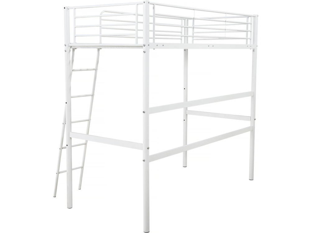 Cama mezzanine "Alora" - 90 x 190 cm - Blanco
