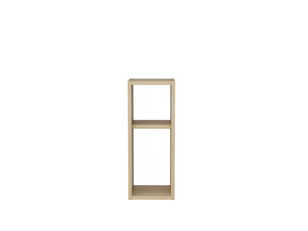 Mesilla de noche de madera "Sault" - 23 x 22 x 60 cm - Beige