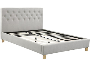 Cama "EMMY" - 140 x 190 cm - Beige