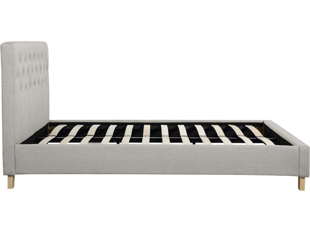 Cama "EMMY" - 140 x 190 cm - Beige