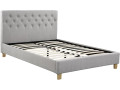 Cama "EMMY" - 140 x 190 cm - Beige - Beige