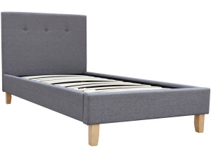 Cama "Elise" - 90 x 190 cm - Gris