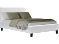 Cama "Lina" 90 x 190 cm - Rosa - Blanco