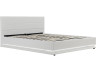 Cama con LED "Anastasia"- 160 x 200 cm - Blanco