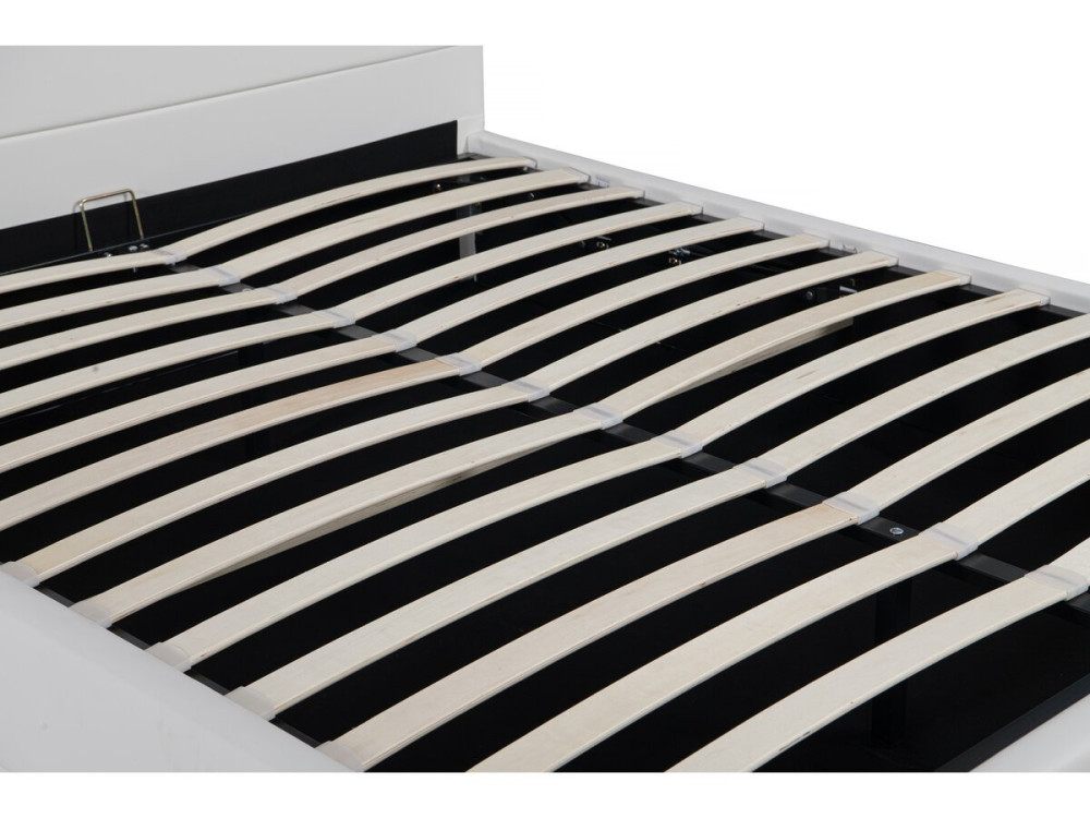Cama con LED "Anastasia" - 180 x 200 Blanco