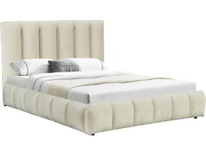 Cama "Annie" con arcón 160 x 200 cm - Beige