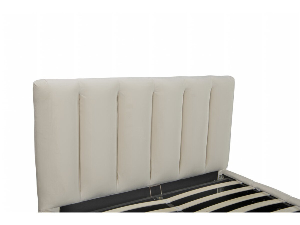 Cama "Annie" con arcón 160 x 200 cm - Beige