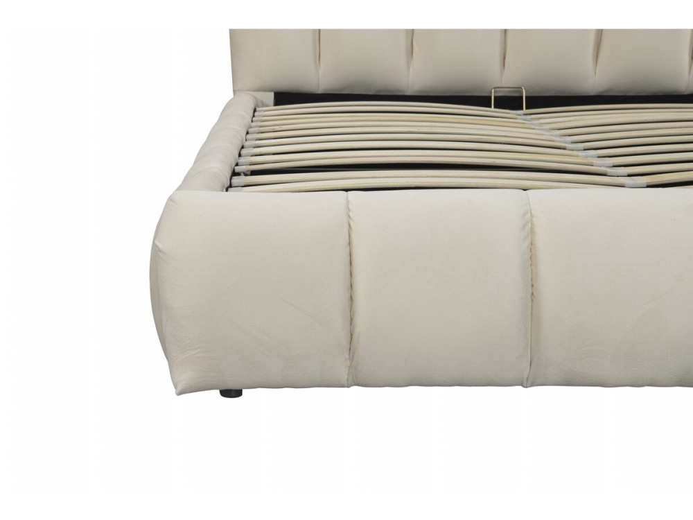 Cama "Annie" con arcón 160 x 200 cm - Beige