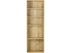 Armario "Opéra" con 5 estantes - 60 x 45 x 180 cm - Beige
