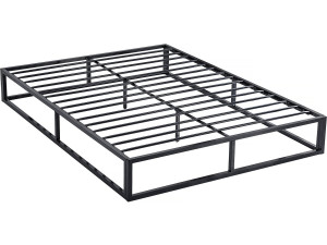 Somier de metal 200 x 160 cm - Negro