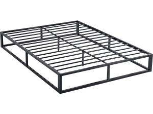 Somier de metal 140 x 190 - Negro