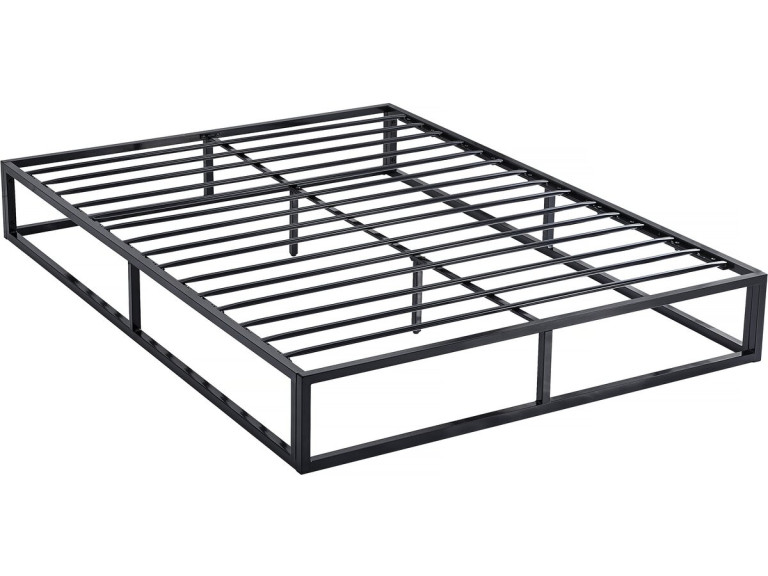 Somier de metal 140 x 190 - Negro