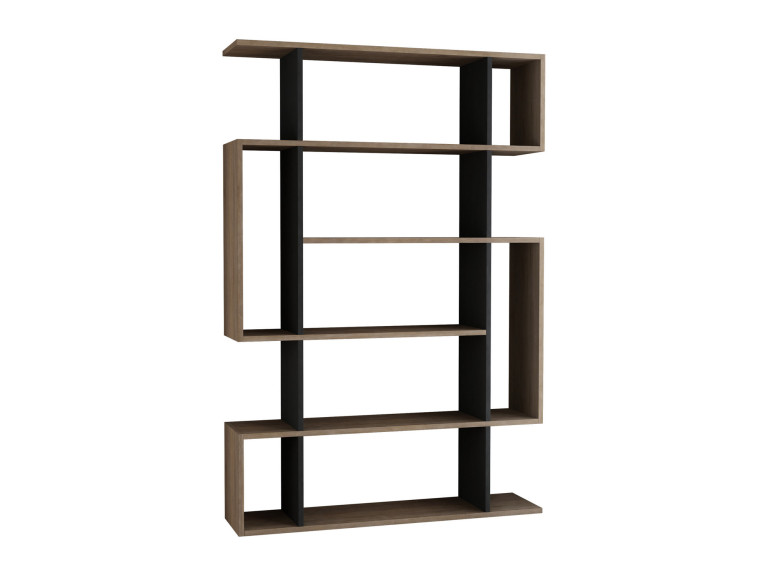 Librería de madera "Mito" - 110 x 25 x 161 cm - Roble SonomaAntracita