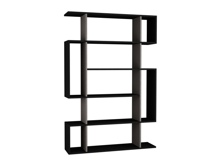 Librería de madera "Mito" 110 x 25,5 x 161 cm - Antracita