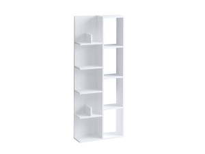 Librería de madera "Viva" - 60 x 18 x 150 cm - Blanco