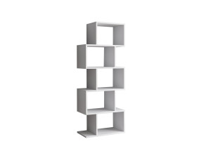 Librería de madera "Meric" 60 x 30 x 150 cm - Blanco
