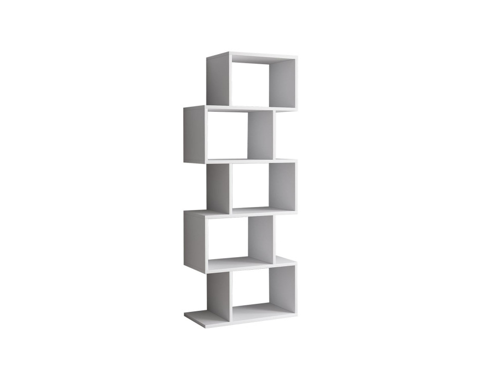 Librería de madera "Meric" 60 x 30 x 150 cm - Blanco