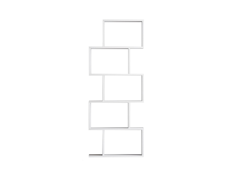 Librería de madera "Meric" 60 x 30 x 150 cm - Blanco