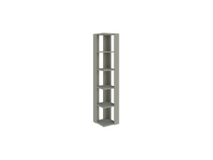 Librería de madera "Nati" - 32 x 32 x 161 cm - Verde