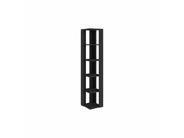 Librería de madera "Nati" - 32 x 32 x 161 cm - Negro