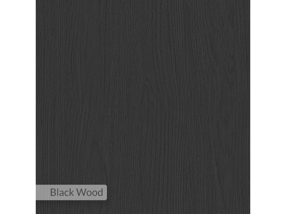 Librería de madera "Nati" - 32 x 32 x 161 cm - Negro