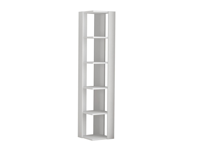 Librería de madera "Nati" - 32 x 32 x 161 cm - Blanco