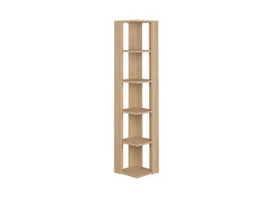 Librería de madera "Nati" - 32 x 32 x 161 cm - Beige