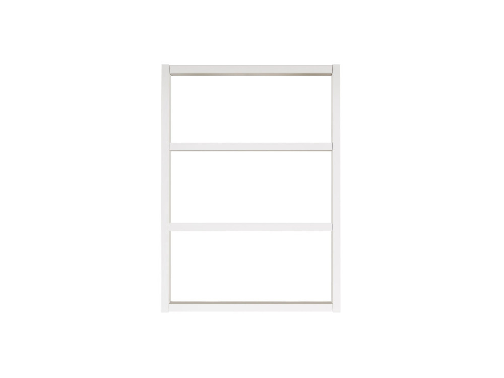 Estantería de pared de madera "PR1" - 43 x 9 x 60 cm - Blanco
