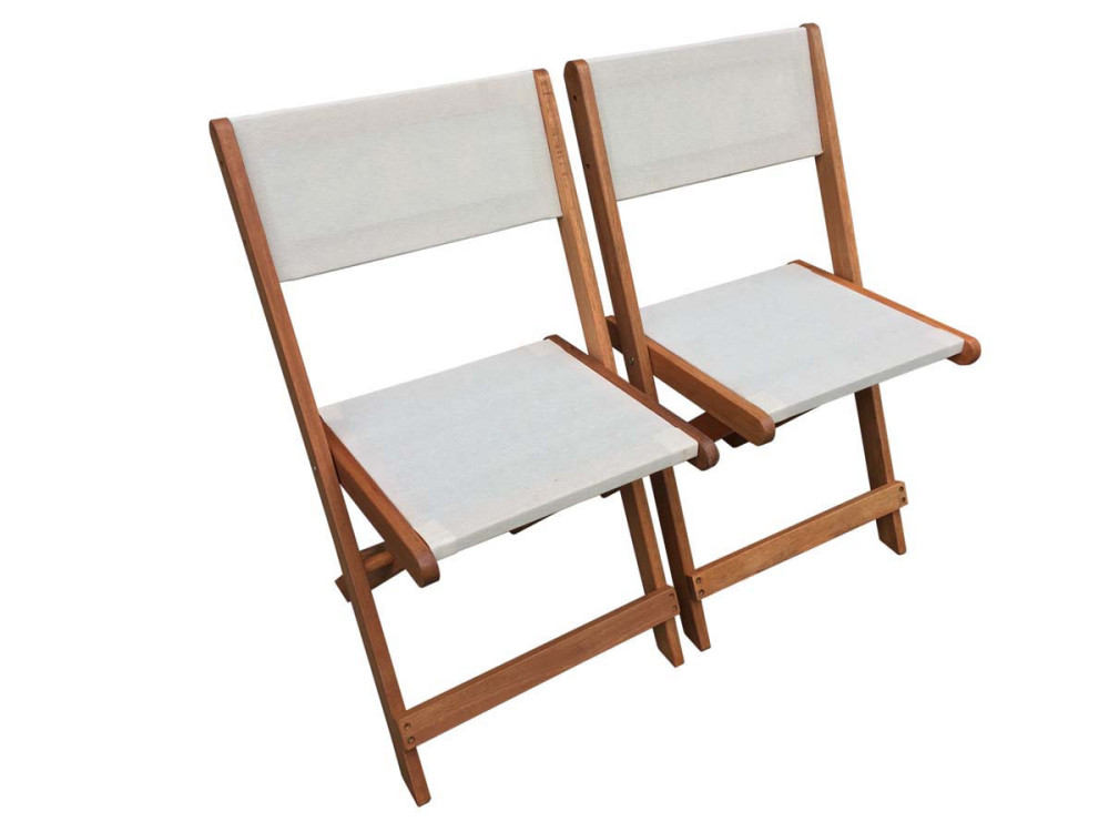 Comedor/Salón jardin "Séoul" - 1 Mesa + 6 sillas - Maple - Beige