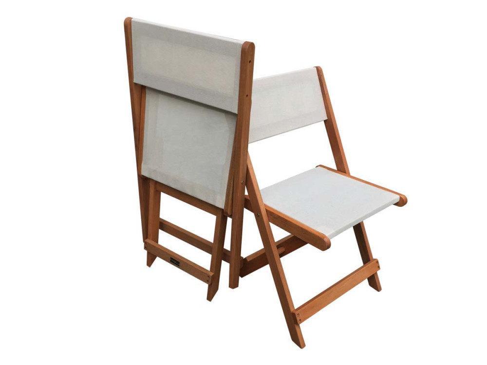 Comedor/Salón jardin "Séoul" - 1 Mesa + 6 sillas - Maple - Beige