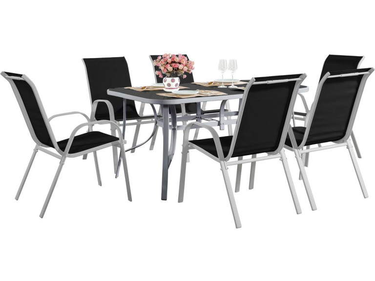Mobiliario de jardín Cordoba+ Tropic 6 personas