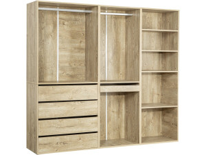 Conjunto de armario modular "Opéra" - 3 unidades - Beige
