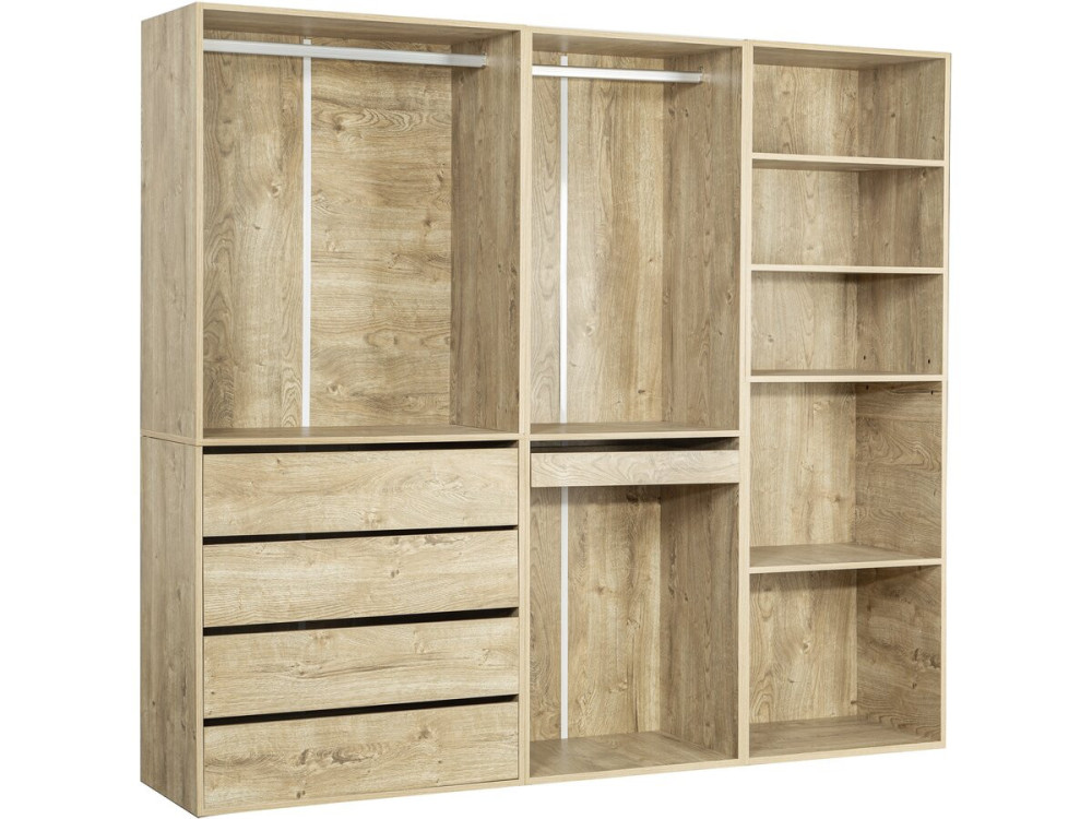 Conjunto de armario modular "Opéra" - 3 unidades - Beige