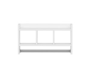 Estantería de pared de madera "Asya" - 63 x 14 x 35 cm - Blanco