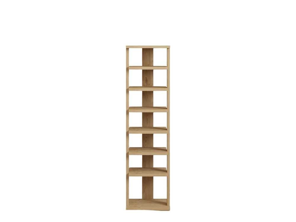 Mueble zapatero de madera "Ayka" - 30 x 30 x 110 cm - Beige