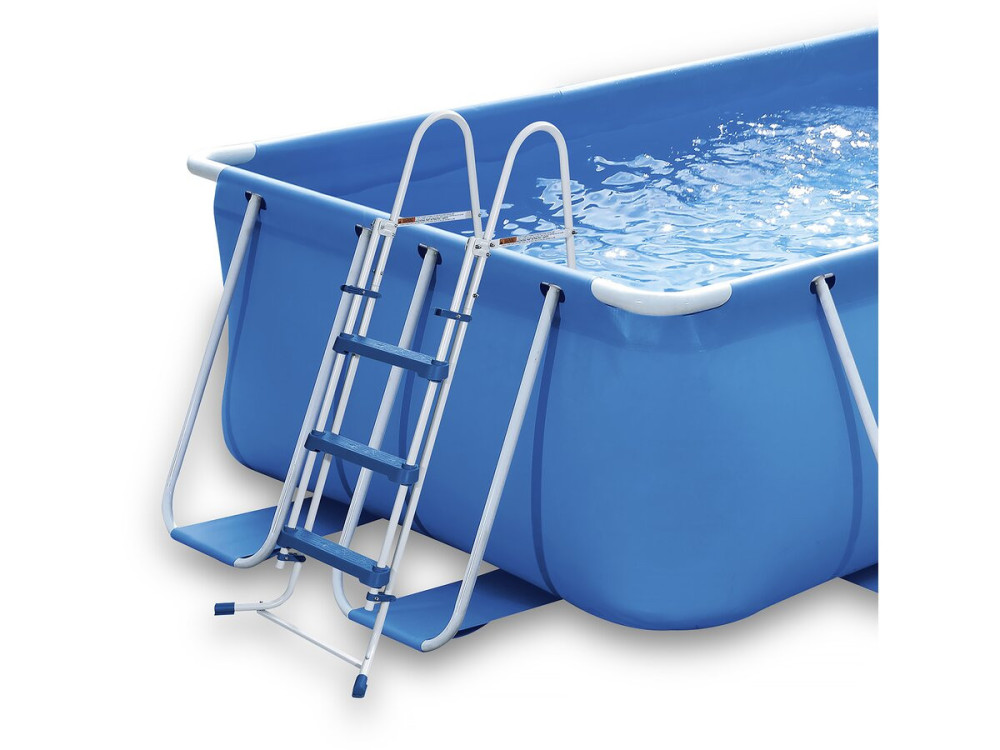 Piscina tubular  - LUDO 2 - 4 x 2 x 1.22 m - Filtración a cartucho